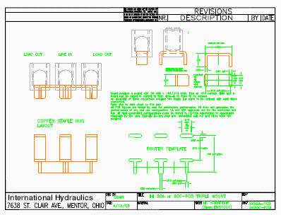 B2A or B2C with triple shunt loop through